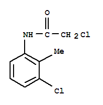 Structure of 2-CHLORO-N-(3-CHLORO-2-METHYLPHENYL)ACETAMIDE