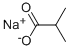 Structure of SODIUM ISOBUTYRATE