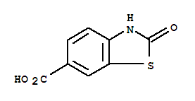 Structure of 2,3-DIHYDRO-2-OXO-6-BENZO[D]THIAZOLECARBOXYLIC ACID