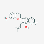 Structure of Kazinol B