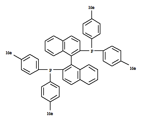 Structure of (S)-(-)-2,2-BIS(DI-P-TOLYLPHOSPHINO)-1,1-BINAPHTHYL