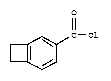 Bicyclo[4.2.0]octa-1,3,5-triene-3-carbonylchloride结构式