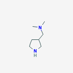 Structure of Dimethyl-pyrrolidin-3-ylmethyl-amine