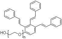 Structure of Poly(oxy-1,2-ethanediyl), .alpha.-tris(1-phenylethyl)phenyl-.omega.-hydroxy-
