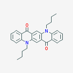 Structure of N,N'- Dibutylquinacridone