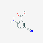 Structure of 2-Amino-5-cyanobenzoic acid