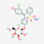 Structure of CHLOROPHENOLRED-BETA-D-GALACTOPYRANOSIDE, SODIUM SALT