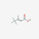 (E)-3,4,4-Trimethylpent-2-enoic acid结构式