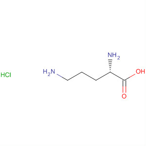 Structure of D(-)-2,5-DIAMINOPENTANOIC ACID HYDROCHLORIDE