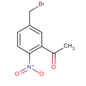 Structure of Ethanone, 1-[5-(bromomethyl)-2-nitrophenyl]-
