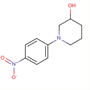 3-Piperidinol, 1-(4-nitrophenyl)-结构式
