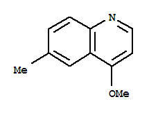 Structure of 4-Methoxy-6-methylquinoline