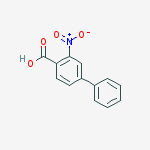 3-Nitrobiphenyl-4-carboxylic acid结构式