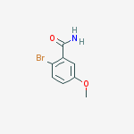 Structure of 2-Bromo-5-methoxybenzamide