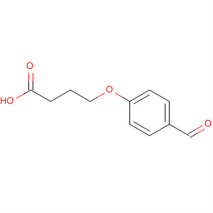 Butanoic acid, 4-(4-formylphenoxy)-结构式