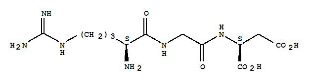Structure of ARG-GLY-ASP