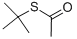 Structure of S-TERT-BUTYL THIOACETATE
