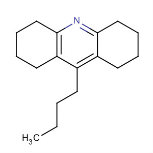 Structure of Acridine, 9-butyl-1,2,3,4,5,6,7,8-octahydro-