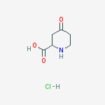 4-KetopipecolicacidHCl结构式