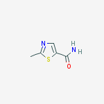 Structure of 5-THIAZOLECARBOXAMIDE,2-METHYL-