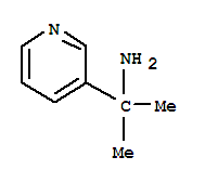 Structure of 1-METHYL-1-PYRIDIN-3-YL-ETHYLAMINE