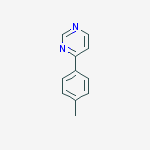 Structure of Pyrimidine, 4-(4-methylphenyl)-