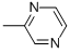 CAS No 109-08-0 Molecular Structure